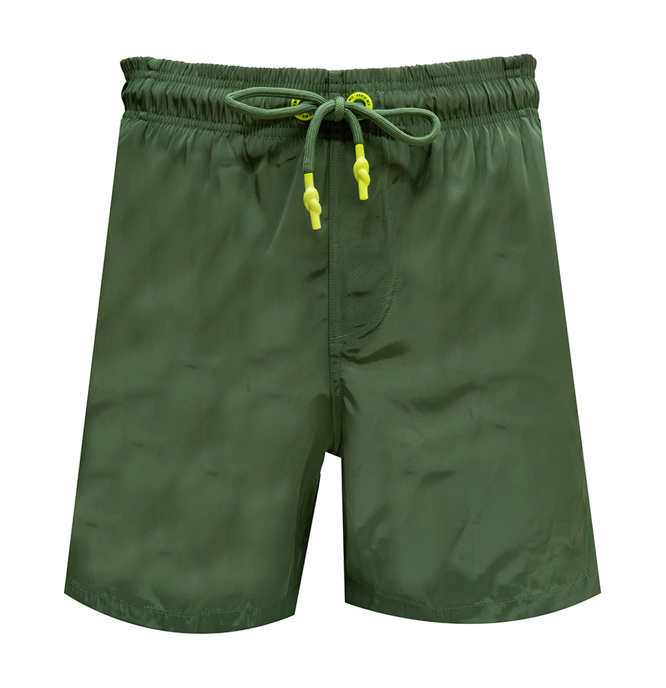 
                  
                    Salin - Plain military green | Mens Swimwear
                  
                